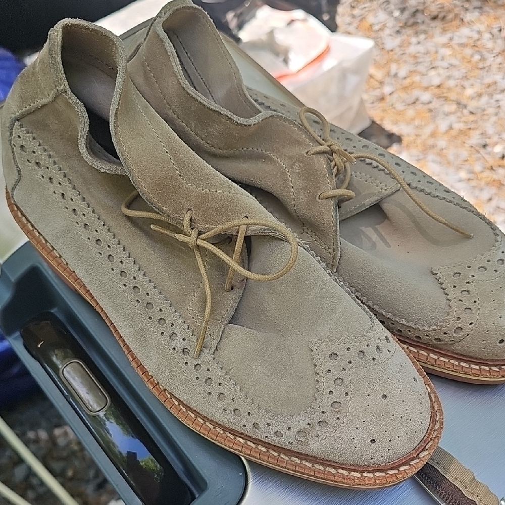 Allen Edmonds Chukkamok Seude Boots Size 6